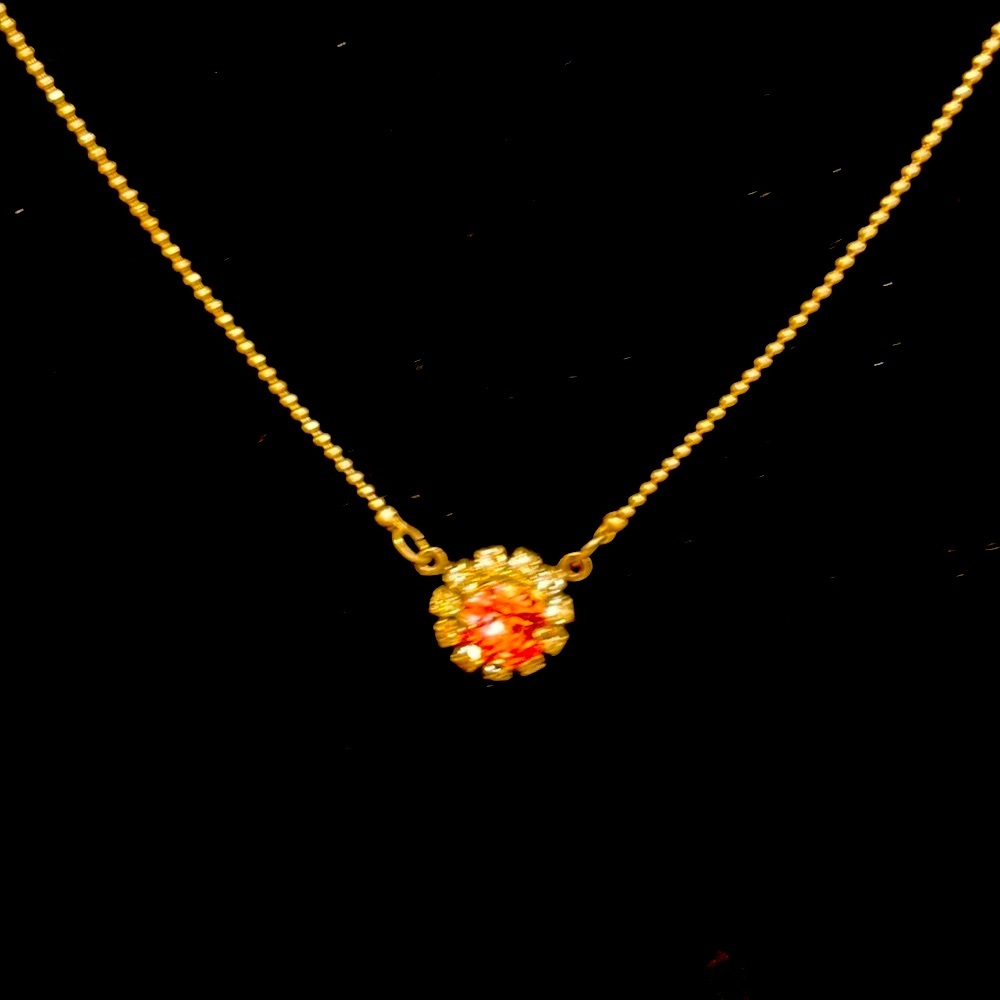 SABIKA exclusive nib Breast Cancer Swarovski Crystal necklace retired.
